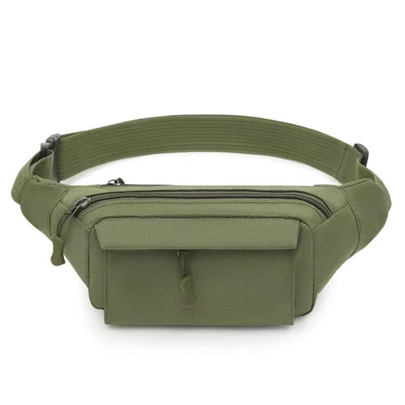 Men's Waist Bag Tactical Pouch Men Shoulder Belt Bags Hip Sack Oxford Cloth Belly Waterproof Banana Male Fanny Pack for Phone