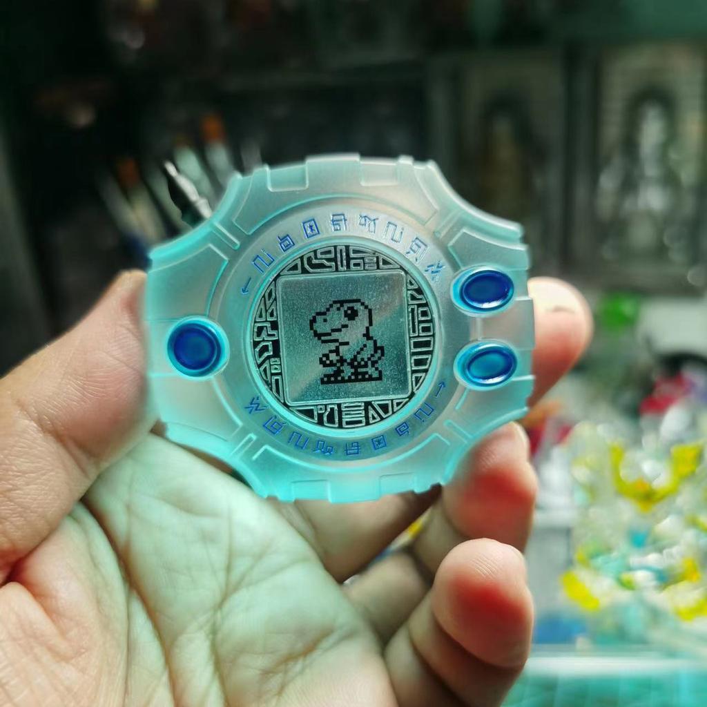 Digimon Digivice Agumon Garurumon Agumon Garurumon Mochimon Greymon Evolver Transparent Soft Glue Figure Model Toys