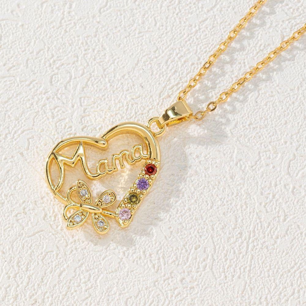 

Rhinestone Heart Necklace Choker Chain Woman Jewelry Trendy Collar Chain Brithday Gift