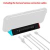 Portable TV Dock Station for NS 2 Switch 2 (2025),With 4K@120Hz HDMI Adapter/Type C Port/USB Port New Switch Game Accessorie