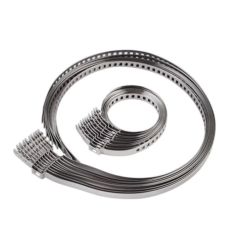 10Pcs Stainless Steel CV Boot Clamp Kit for Car