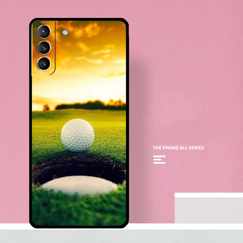 Golf Course Field Phone Case For Samsung Galaxy S26 S25 S24 S20 S21 S22 S23 Ultra S10 Plus S25 FE Cover Coque