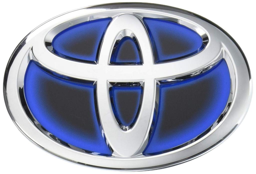 Genuine Toyota Symbol Emblem for Toyota Part Number Harrier/HYBRID, 75403-75010