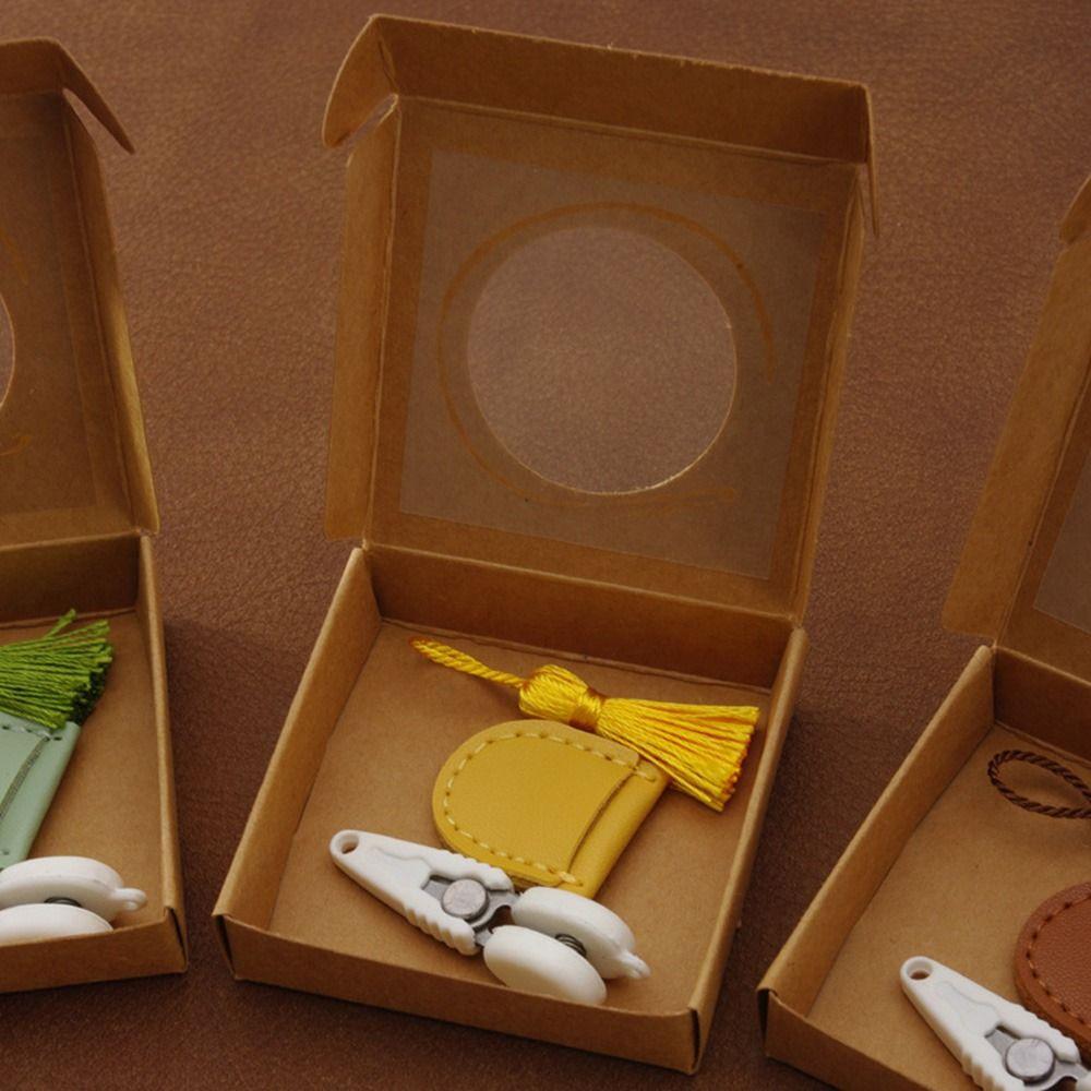 High Precision Art Mini Scissor Protective Cover Spring Yarn Scissors Embroidery Work