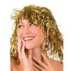 Glitter Halloween Colored Wig Funny Shiny Party Wig Short Foil Tinsel Wigs