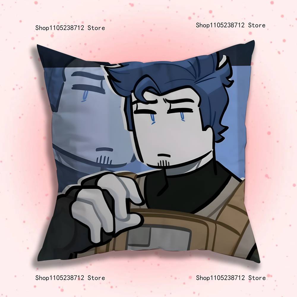 G-Guest 1337 Forsaken Pillowcase Pillowslip Cushion Plush Boys Girls Cartoon Anime Kawaii Decoration Kids Birthday Cute Gifts