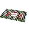 Christmas Floor Mat Entry Carpet Living Room Stain-resistant Coffee Table Mat Printed Decorative Floor Mat Entry Door Mat