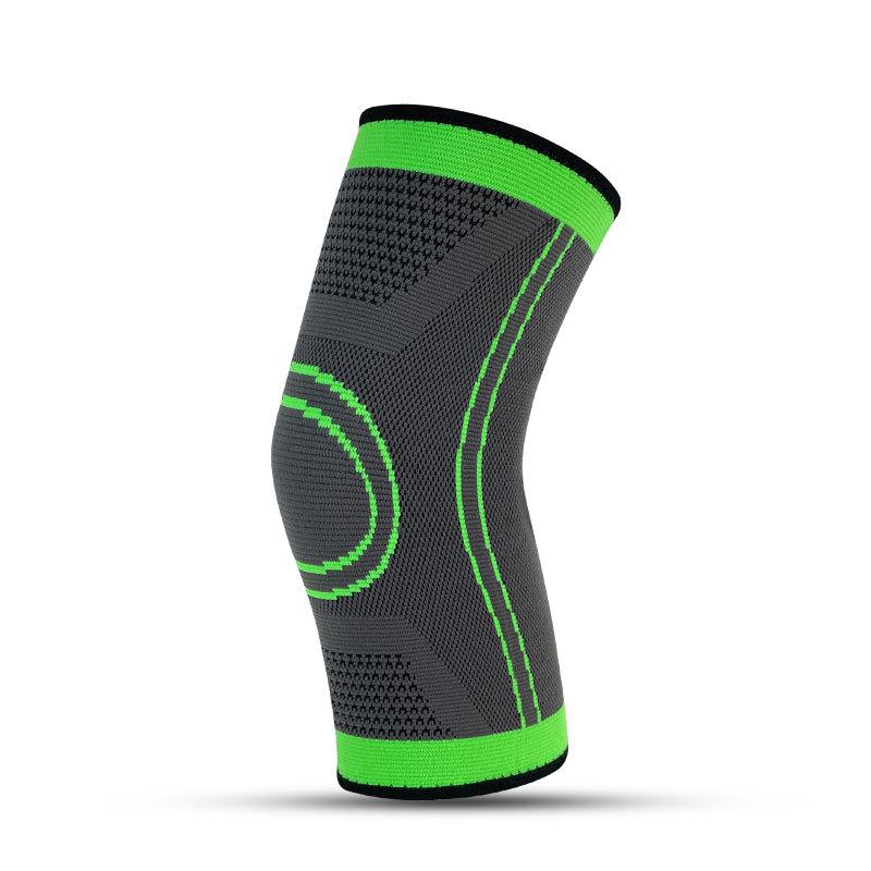 

1 шт., спортивные наколенники, силикагель, Нескользящие наколенники для бега, йоги, наколенники, защитные, вентиляция, трикотаж, нейлон, высокая эластичность XL