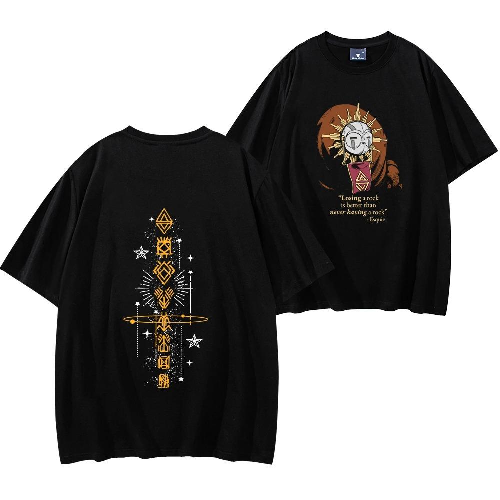 Esquie Clair Obscur Expedition 33 T-Shirt Expedition 33 Graphic Tee Funny Whooo Wheee Shirt Anime Game Inspired Aesthetic Tee