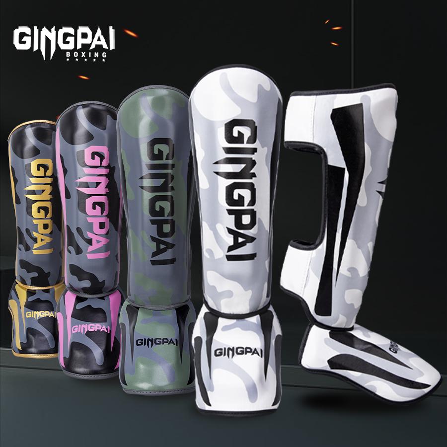Kickboksen Boksen Scheenbeschermers Kniebeschermers Muay Thai Vechtsporten Sanda Wushu Beenbeschermer Taekwondo Enkelbeschermers Muay Thai Leggings