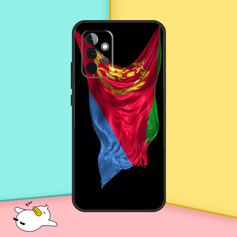 Eritrea Flag Case For Samsung Galaxy A15 A55 A35 A52 A32 A12 A16 A26 A36 A56 A53 A33 A13 A14 A34 A54 A17