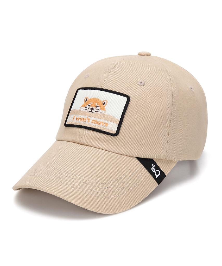 Beullaegsaenjeu Animal Patch Shiba Inu Ball Cap (2 Colors)
