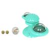 Cat Pinwheel Toy with Light, Rotating Rubbing & Scratching Cat Carousel, Interactive Self-Playing Cat Toy, 1PC
