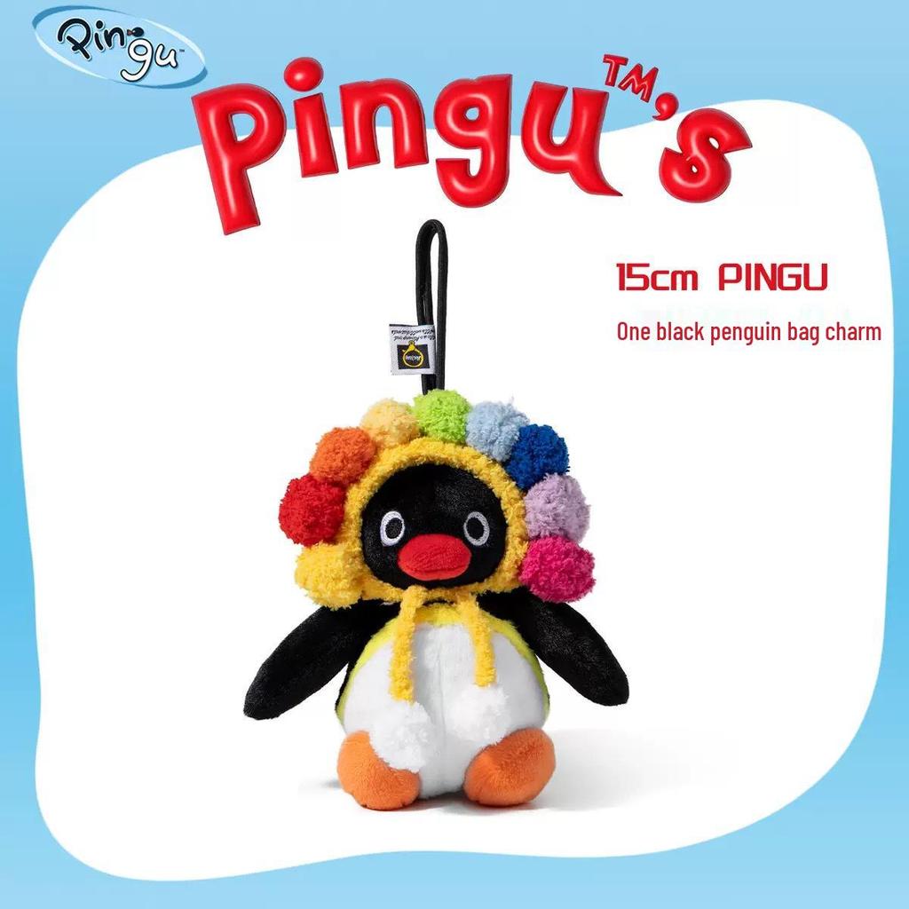 Genuine Penguin Plush Keychain Doll Ornament for Backpacks
