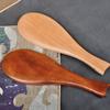 Nanmu Fish-shaped Creative Rice  Spoon Rice Paddle Hand-carved Wooden Spoon Tableware Kitchen