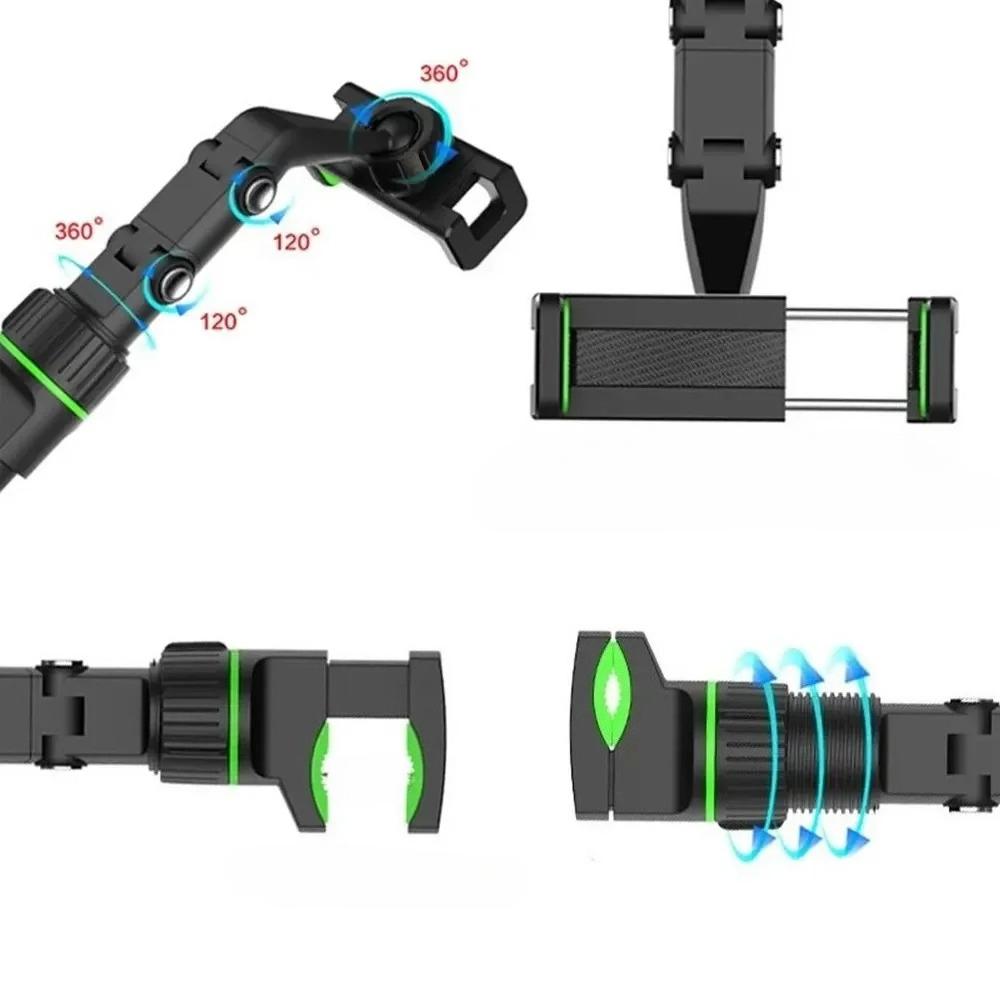 Auto Rückspiegel Handyhalterung - 360° Drehbar Universelle GPS-Halterung für Alle Smartphones