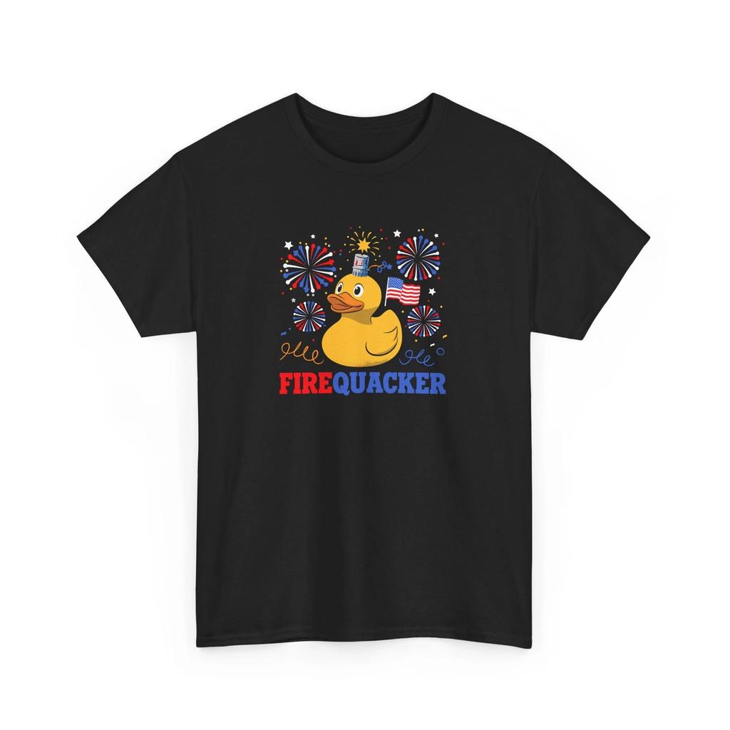Duck T-Shirt - Funny Firequacker Duck 4th of July Shirt