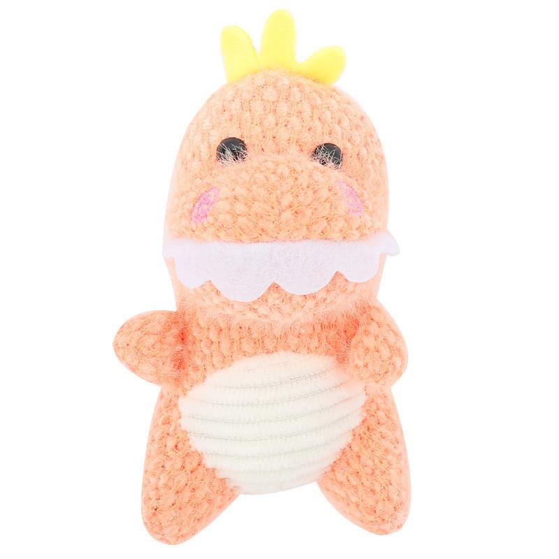 Adorable Korean Style Small Plush Dinosaur Keychain Miniature Dinosaur Stuffed Toy