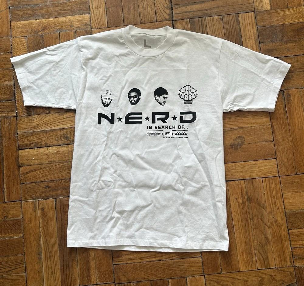 

Pharrell Williams N.E.R.D. In Search Of… Gift For Fans Unisex S5XL Shirt EL1302 Unisex T-Shirt M