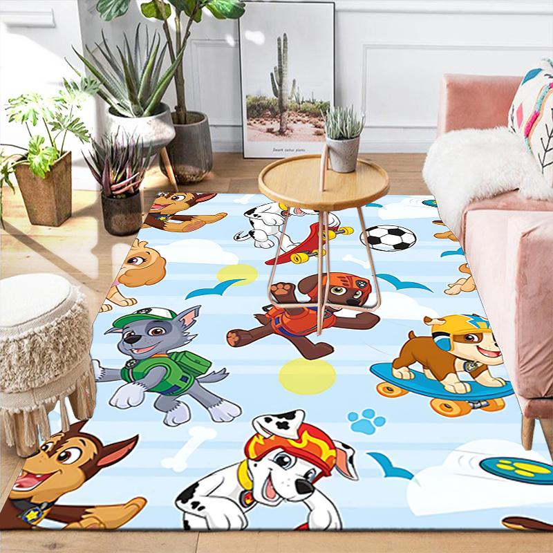 1Pc Christmas Pups Cookies Rug Office Carpet Indoor Outdoor Doormat Nonslip Soft And Comfortable Living Room Christmas Halloween Gift D91874