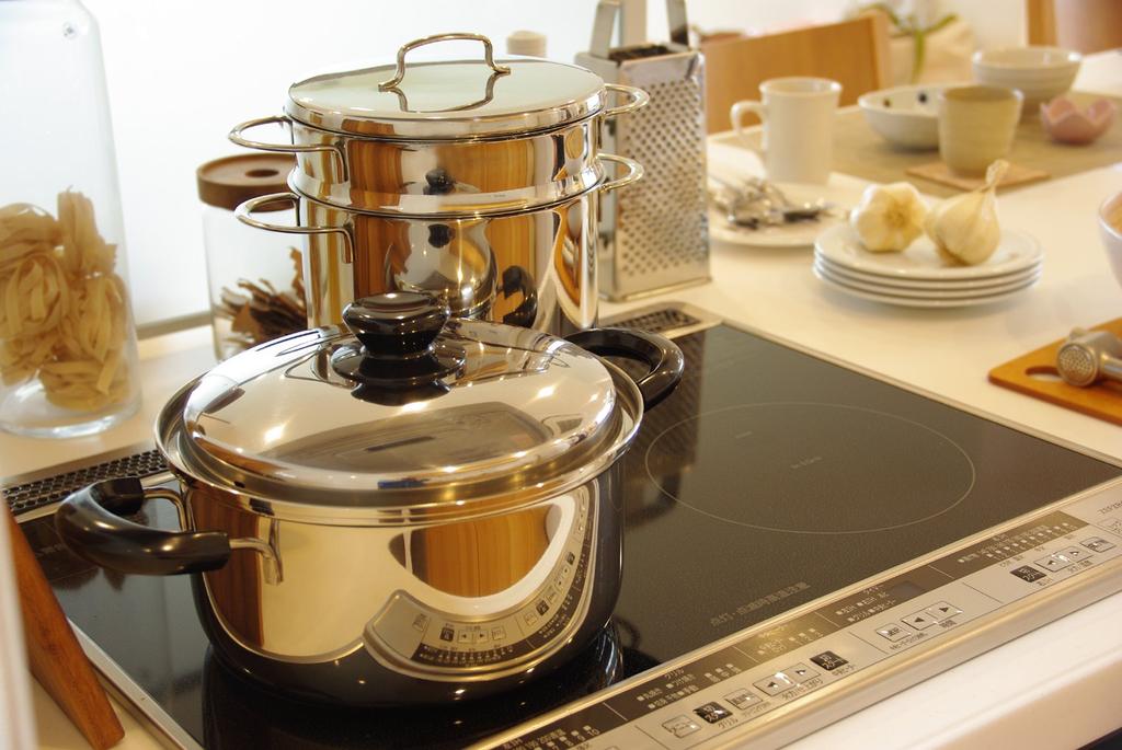 Tafuco deep IH Kiwami made in Japan A-2275 Two-handed pot, 22cm, compatible, series, three-layer steel,