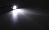 2 Stück LED-Armaturenbrett-Anzeigeleuchte 12 V, Farben 14 mm, Weiß
