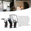 Portable Bounce Reflector With Rotatable Flash Bounce Panel For DSLR Flash Diffuser Light Optimization