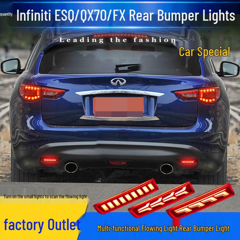 Spezifisches LED-Bremslicht für den hinteren Stoßfänger für Infiniti ESQ Qx70 Fx Venucia T70