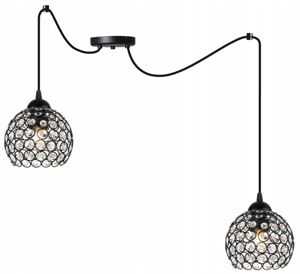 SPIDER CEILING HANGING LAMP, CRYSTAL PLAFON
