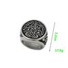 Viking Ring Yggdrasil Celtic Style Mens Stainless Steel Jewelry Retro Fashion