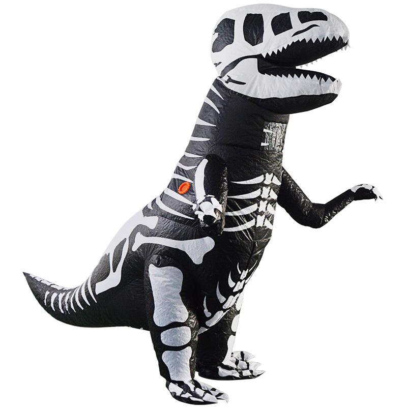 Aufblasbares Dinosaurier-Fahrradkostüm – Lustige Requisite für Partys & Cosplay