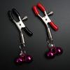 Couple's Metal Nipple Clamps – Long Head Breast Clips For Men & Women,  Stimulation & Alternative Punishment Toy