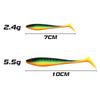 Anti-Snag T-Tail Soft Bait Lure for Bass and Mandarin Fish