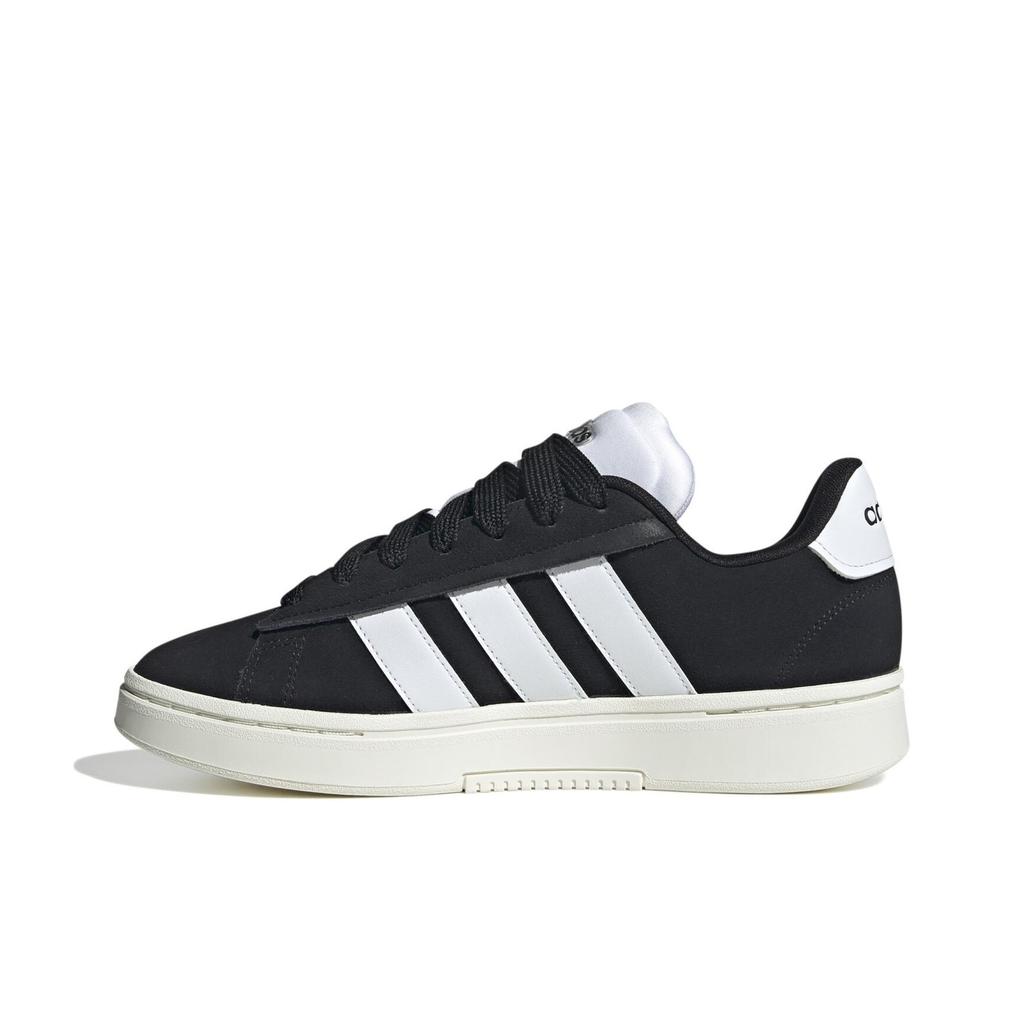 Adidas Grand Court Alpha Black White Unisex Sneakers Core-Black Cloud-White Off-White JH7235