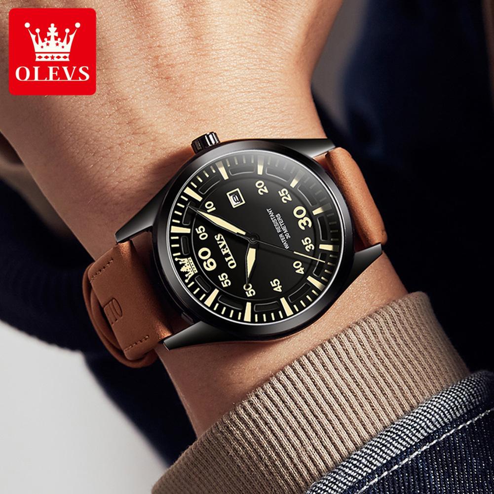 OLEVS Brand Men's Belt Style Quartz Watch 9962