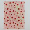 5Pcs Strawberry Silver Glitter Baking Cloth Fuse Beads Heat Resistant Ironing Sheets  Handmade Hobby
