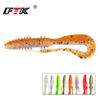 FTK Tail Thread Lure 8 Pieces Lure Shaker Soft Jig Head Gift Swing 8cm Weight 2.7g Fishing Tackle