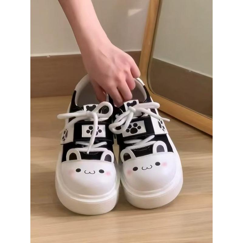 Popular Canvas Shoes Women's 2025 Autumn and Winter New Round Head Velcro Thin Breathable Flat-bottomed Sports Shoes