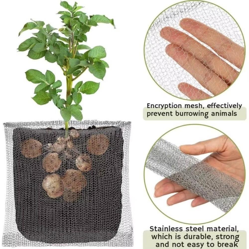 Rat Prevention Plant Root Protection Cover Protective Mesh Bag  Flower Bulbs Protection