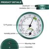 Round Pointer Type Temperature Meter No Battery Required Analog Hygrometer  Home Supply