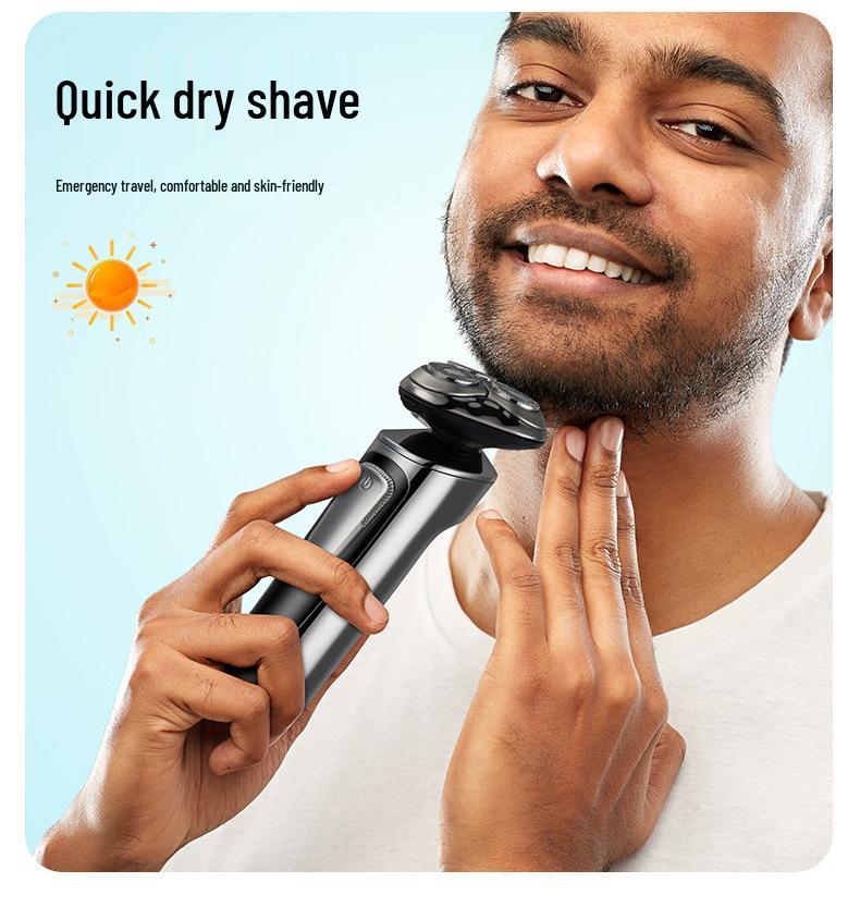 4D Floating Intelligent Electric Shaver: Multifunctional, Waterproof & Rechargeable