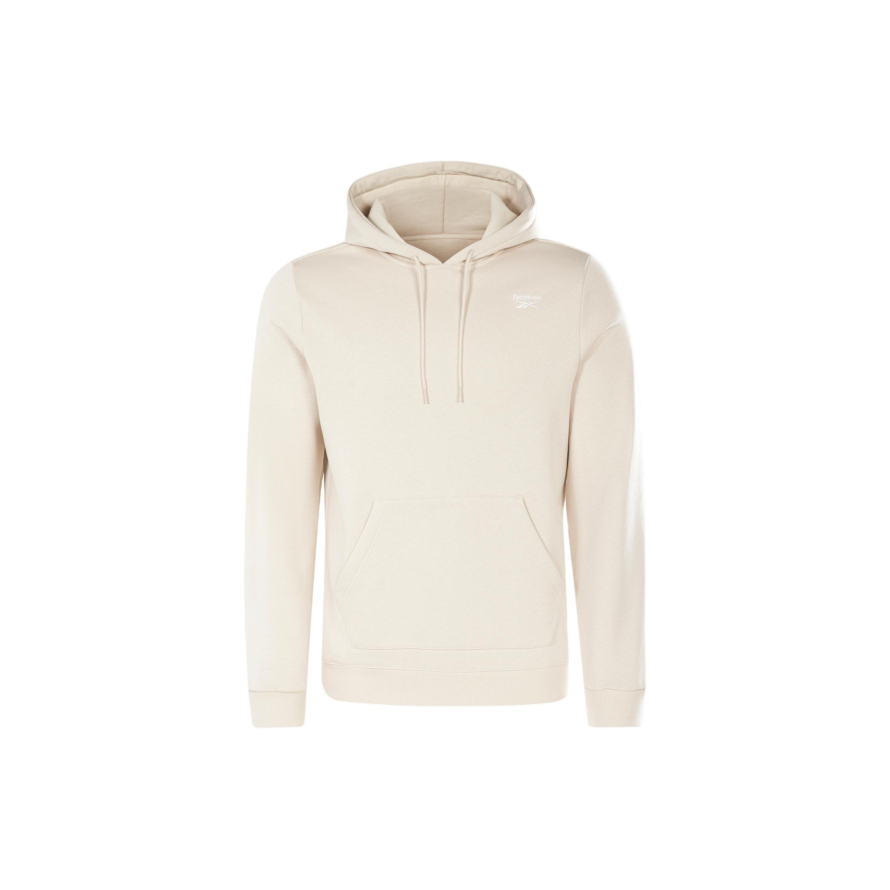 Reebok Fleece Hoodie Beige Men s GR9194 S