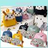 Adorable Cartoon Animal Baby Backpack For Kids With Comfortable Canvas Material
