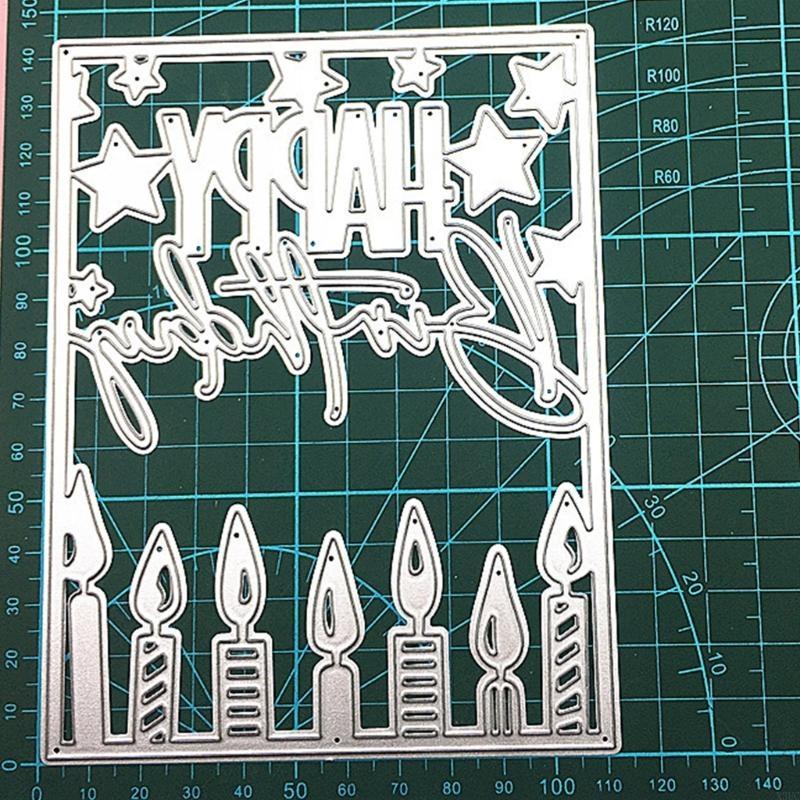 

Birthday Metal Cutting Dies Card Embossing DIY Photo Album Template Mold X3UC China Mainland
