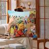 Housse de coussin Anime RRupert Bear Taie d'oreiller Salon Canapé Décoration de maison Personnalisé