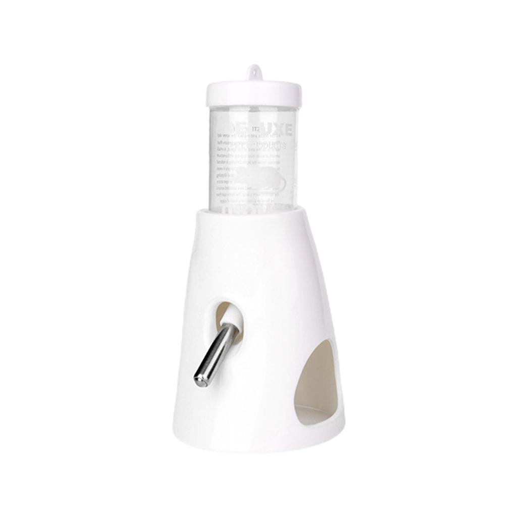 Plastic Water Bottle with Stable Stand Leak Proof for Rabbits Rats Chipmunks Squirrels and Other Small Animals Rodents