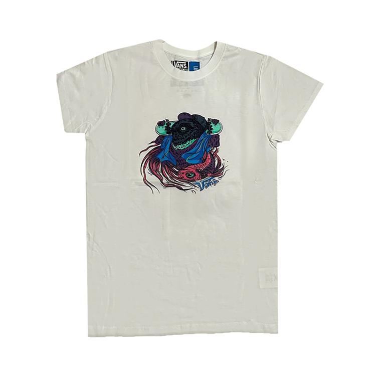 Vans T Shirts Women s White Crew Neck VN0A343KWHT M