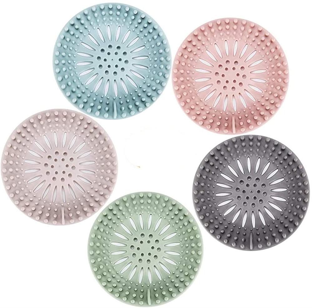 

Kitchen & Bathroom Sink Floor Drain Hair Filter Plug Sewer Filter Anti-Clogging