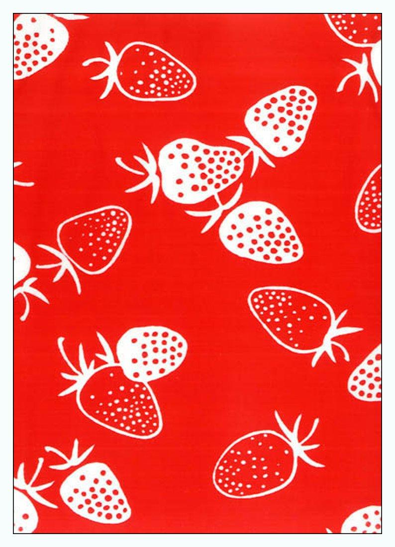 

Tenugui Hand Made in Berry Niwa-zome Towel, Chu-sen (Dyed), 100% Cotton, Japan, (Red)