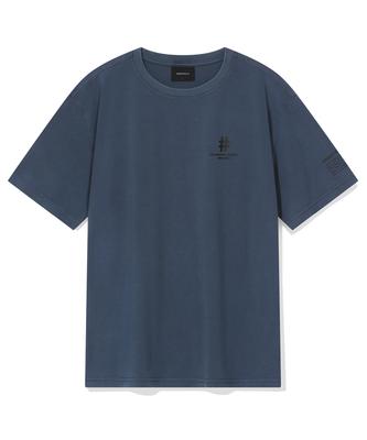 BEENTRILL Essential Logo Short Sleeve T-Shirt (Navy)